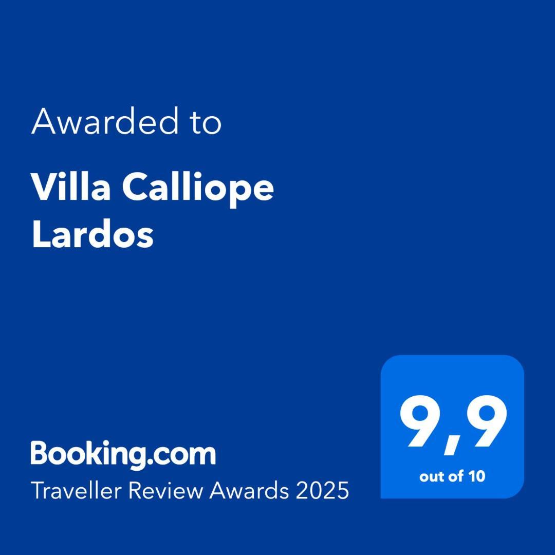 Villa Calliope Lardos Exterior photo